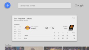 Google app for Android TV 7.31.0+772553564.01 screenshot 10