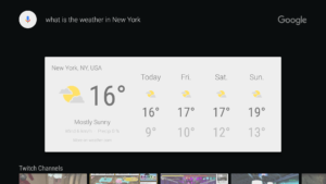 Google app for Android TV 7.31.0+765962420.00 screenshot 4