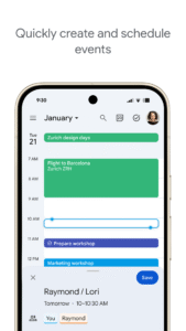 Google Calendar (Wear OS) 2025.35.0-801585883-release-wear screenshot 2
