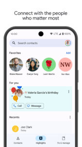 Google Contacts (Wear OS) 4.56.27.766869601 screenshot 5