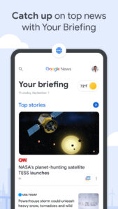 Google News - Daily Headlines 5.135.0.770276748 screenshot 1