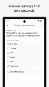 Google Opinion Rewards 2024072900 (arm-v7a) (nodpi) (Android 2025061600 screenshot 2