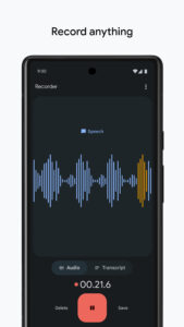 Google Recorder screenshot 1