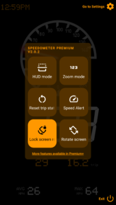 GPS Speedometer Premium 1.10 screenshot 2