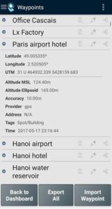 GPS Waypoints 3.14 screenshot 4