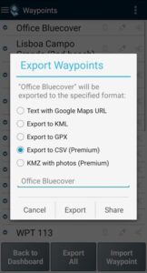 GPS Waypoints 3.14 screenshot 5