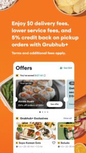 Grubhub: Food Delivery 2025.17.2 screenshot 4