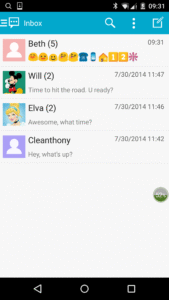 Handcent smileys 10.1 screenshot 1