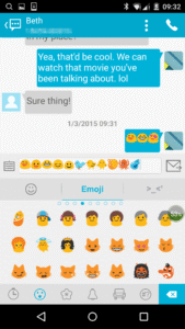 Handcent smileys 9.4.1 screenshot 3