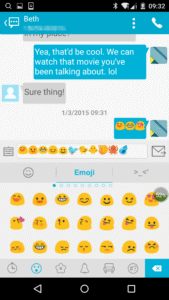 Handcent smileys 8.6.1 screenshot 2