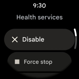 Health Services (Wear OS) 0.62.26.767310642 screenshot 2