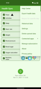 Health Sync 7.8.3.3 screenshot 5