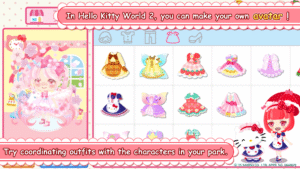HelloKittyWorld2 Sanrio Kawaii 8.1.1 screenshot 6