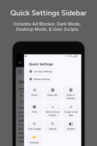Hermit — Lite Apps Browser 5.0.10 screenshot 3