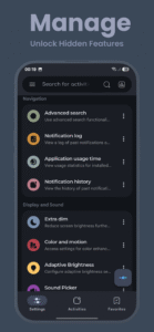 Hidden Settings 6.64 screenshot 1