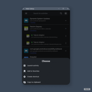 Hidden Settings 6.64 screenshot 9