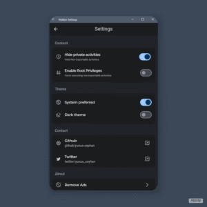 Hidden Settings 6.64 screenshot 10