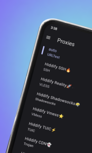Hiddify 2.5.7 screenshot 2