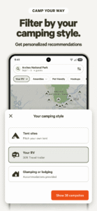 Hipcamp: Camping, RVs & Cabins 4.3.1 screenshot 5