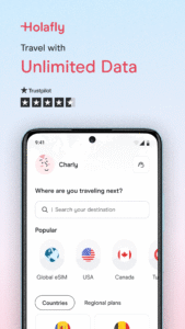 Holafly eSIM: Unlimited Data 3.11.0 screenshot 1