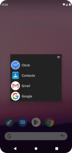 DynamicG Popup Launcher 9.05 screenshot 1