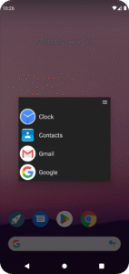 DynamicG Popup Launcher 9.04 screenshot 1