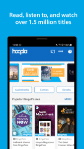 Hoopla: Your Library, Anywhere 4.80.1 screenshot 1