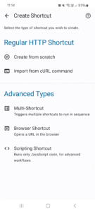 HTTP Request Shortcuts 3.30.1 screenshot 2