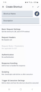 HTTP Request Shortcuts 3.30.1 screenshot 3