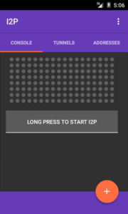 I2P 2.9.0 screenshot 1