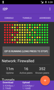 I2P 2.9.0 screenshot 2