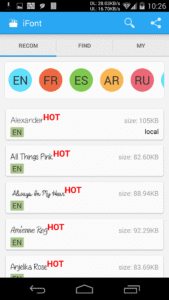 iFont(Expert of Fonts) 5.1 screenshot 1