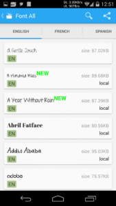 iFont(Expert of Fonts) 5.2.3 screenshot 5