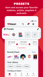 iHeart: Music, Radio, Podcasts 10.13.0 screenshot 3