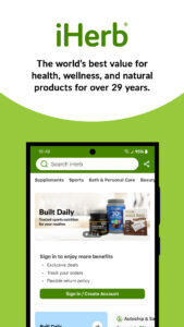 iHerb: Vitamins & Supplements 11.4.0417 screenshot 1