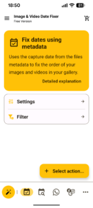 Image & Video Date Fixer screenshot 2