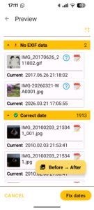 Image & Video Date Fixer screenshot 3