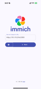 Immich 1.135.0 screenshot 1