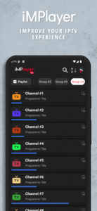 iMPlayer Mobile IPTV Player 2.3.2 screenshot 1