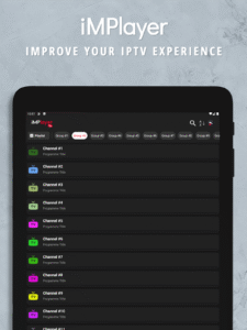 iMPlayer Mobile IPTV Player 2.3.2 screenshot 7