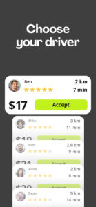 inDrive. Rides with fair fares 5.127.0 screenshot 3