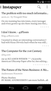 Instapaper 6.2.2 screenshot 1