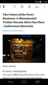 Instapaper 6.2.2 screenshot 2