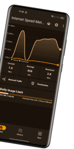 Bitvelo - internet speed meter 1.2.1 screenshot 2