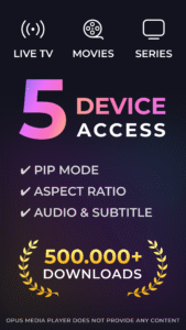 IPTV Player - Opus 1.6.3 screenshot 3