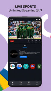 Tamasha: Live TV, Movies 3.3.1 screenshot 4