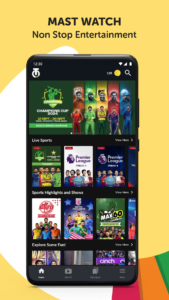 Tamasha: Live Cricket, Movies screenshot 3