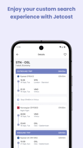 Jetcost: search flights & cars 4.31.1 screenshot 4