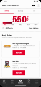Jimmy John's Sandwiches 6.20.0 screenshot 4