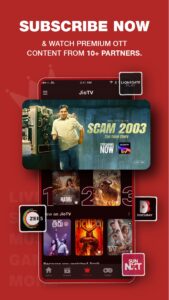 JioTV: Live TV, Catch-Up & OTT 7.1.7 screenshot 3